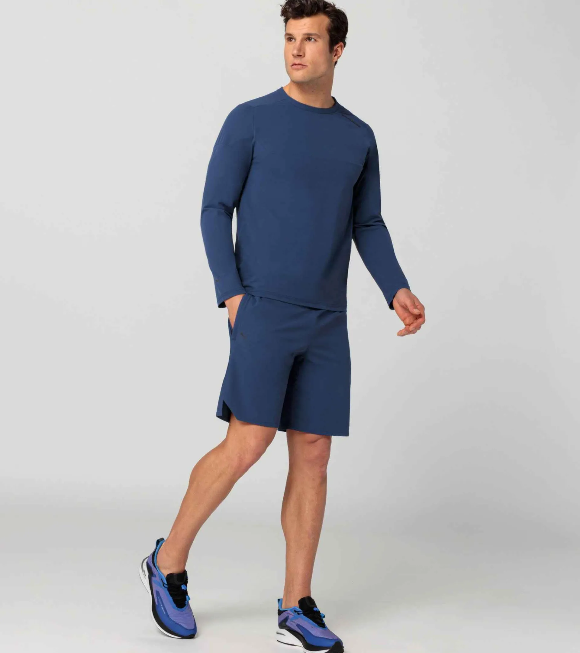 Porsche Design Active Longsleeve Persian Blue Cheap