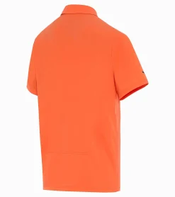 Porsche Design Active Polo Shirt Firecracker Orange Best