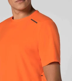 Porsche Design Active T-Shirt Firecracker Orange Flash Sale