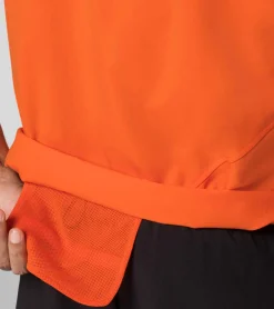 Porsche Design Active T-Shirt Firecracker Orange Flash Sale