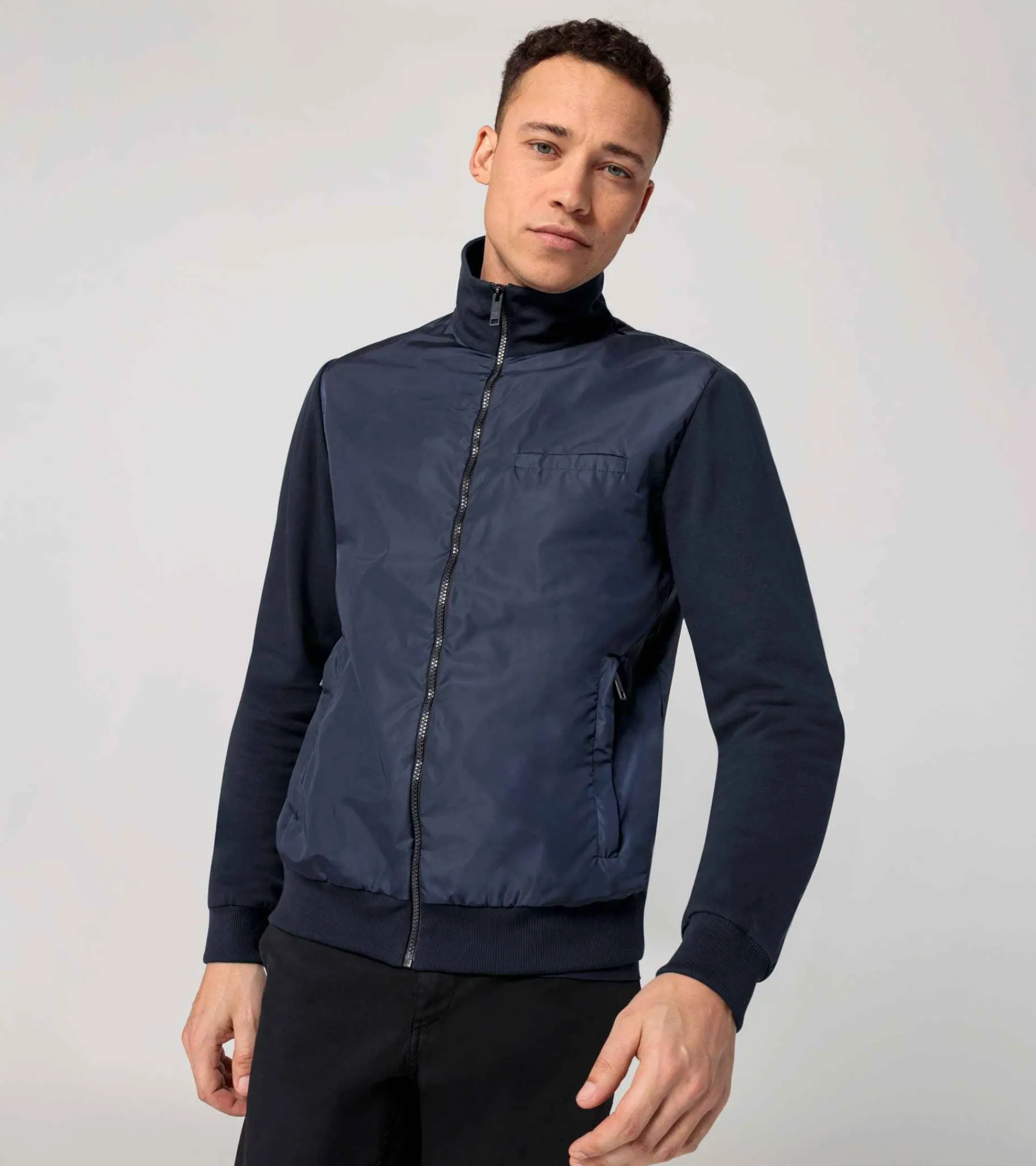 Porsche Design Athleisure Cardigan Navy Blazer Clearance