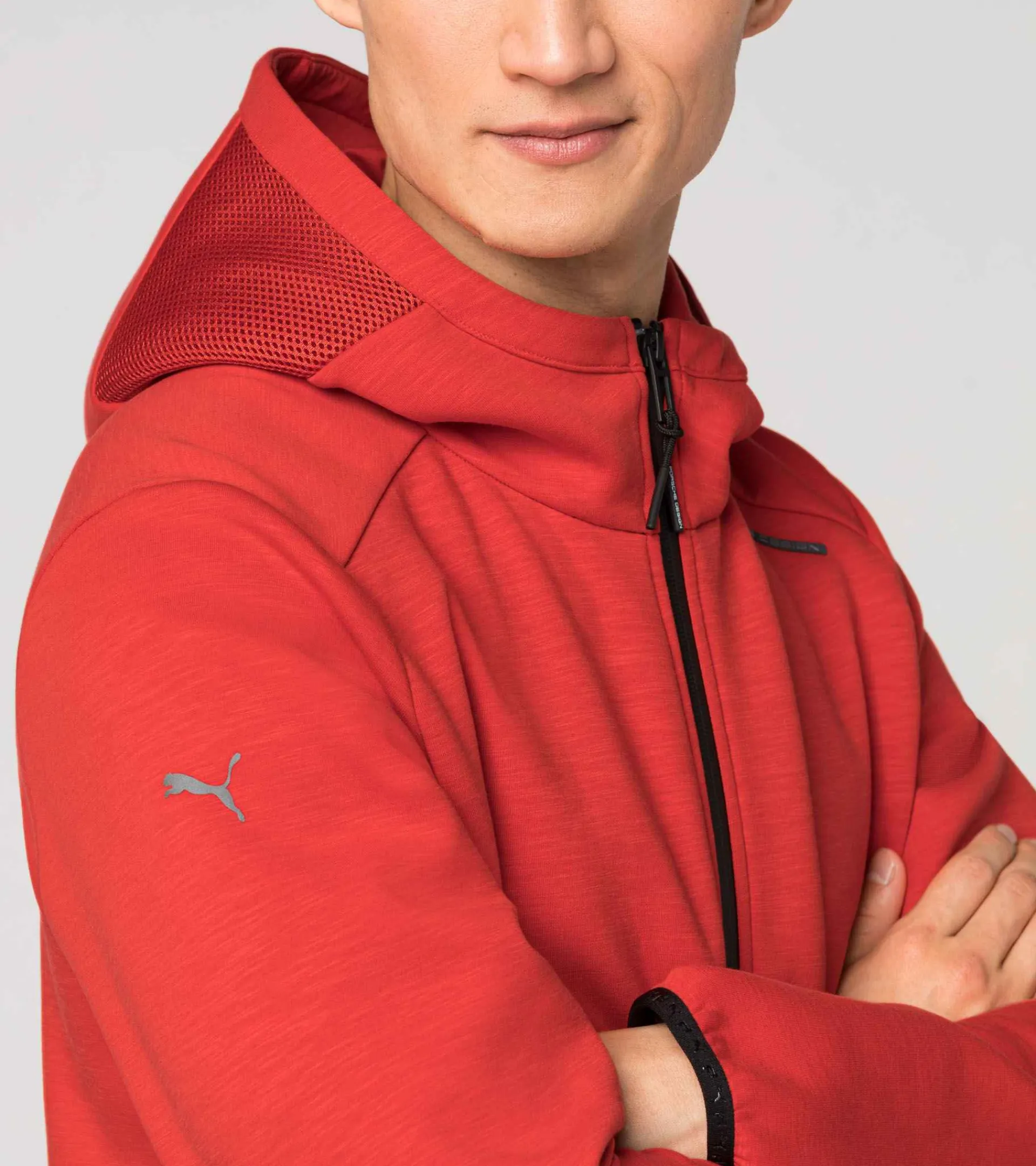 Porsche Design Casaco De Treino Com Capuz Rc Burnt Red Store