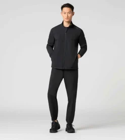 Porsche Design Casaco Woven Tech Jet Black New