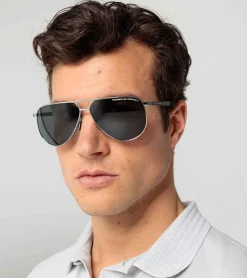 Porsche Design Óculos De Sol P´8962 (B) Palladium, Black Shop