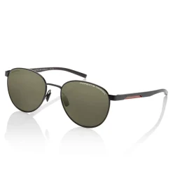 Porsche Design Óculos De Sol P´8945 (A) Black, Green, Red Best