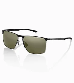 Porsche Design Óculos De Sol P´8964 (A) Black, Palladium New