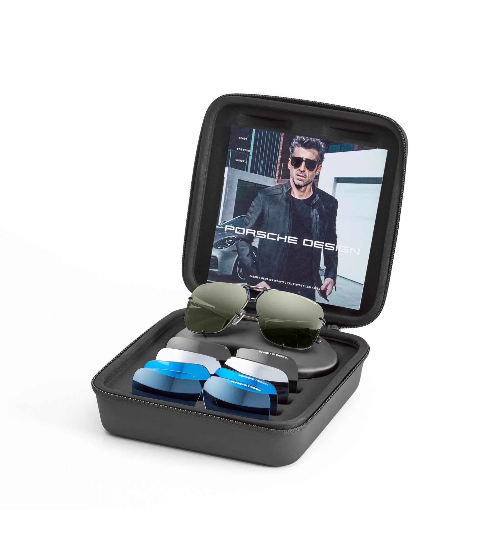 Porsche Design Óculos De Sol P´8928 - Collector´S Edition (P) Gun Black Hot