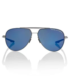 Porsche Design Óculos De Sol P´8935 (C) Dark Grey, Dark Blue Hot