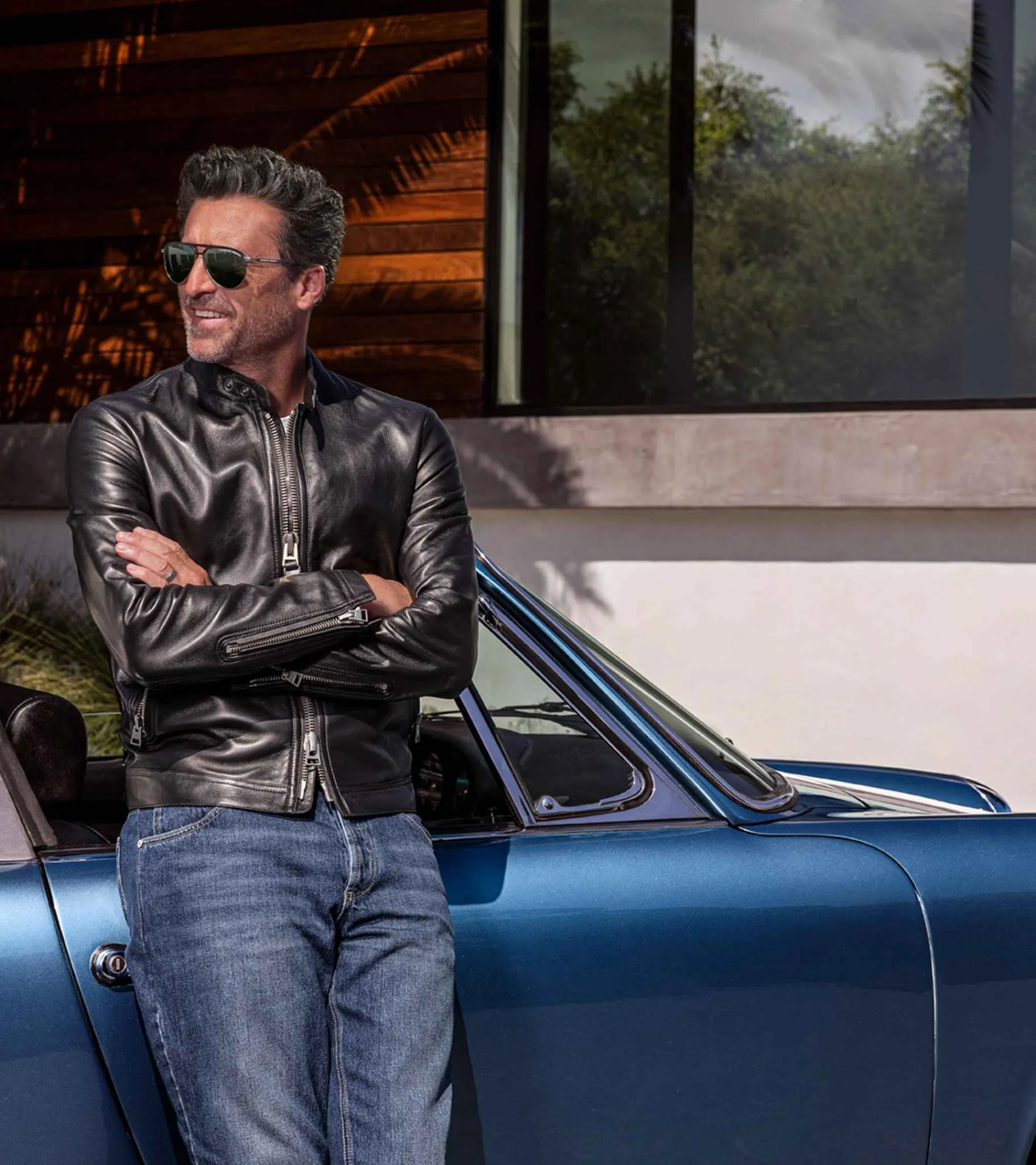 Porsche Design Óculos De Sol P´8965 Patrick Dempsey Ltd. Edition (B) Grey, Black Fashion