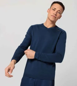 Porsche Design Evoknit® V-Neck Pullover Persian Blue Clearance