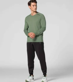 Porsche Design Evoknit® V-Neck Pullover Dusty Green Cheap