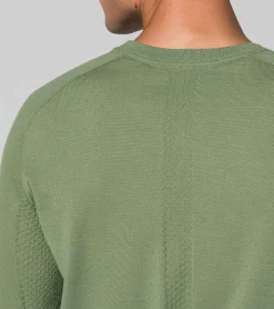 Porsche Design Evoknit® V-Neck Pullover Dusty Green Store