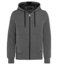 Porsche Design 24H Hooded Casaco De Treino Dark Grey Melange Fashion