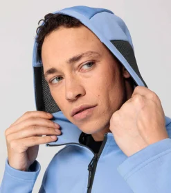 Porsche Design Hooded Sweat Jacket Blissful Blue Clearance