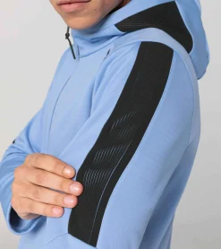Porsche Design Hooded Sweat Jacket Blissful Blue Clearance