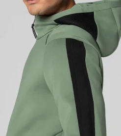 Porsche Design Hooded Sweat Jacket Dusty Green Fashion