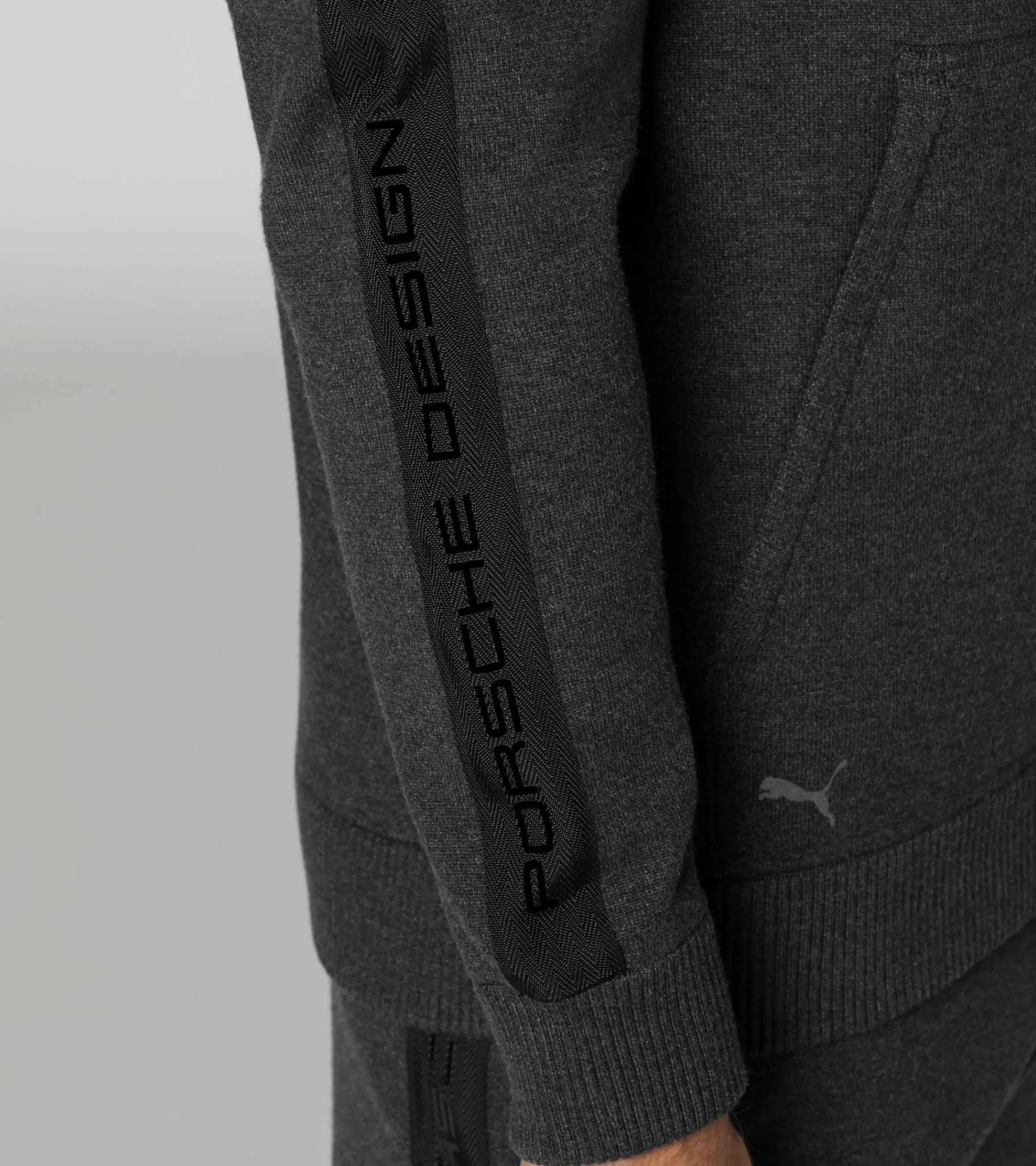 Porsche Design Leisure Fullzip Jacket Asphalt Heather Best