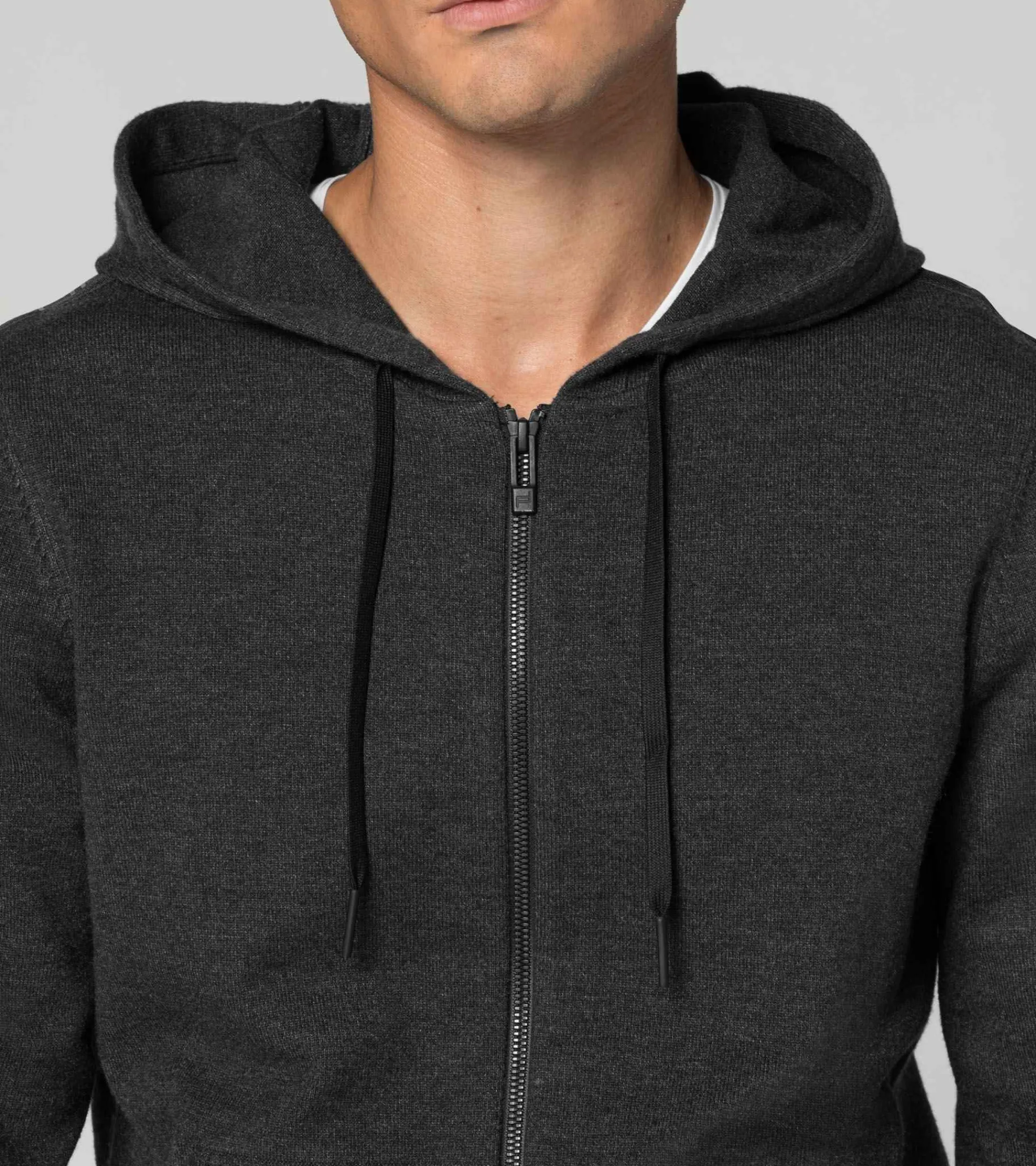 Porsche Design Leisure Fullzip Jacket Asphalt Heather Best