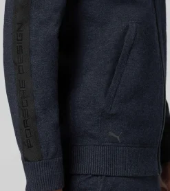 Porsche Design Leisure Fullzip Jacket Navy Blazer Heather Flash Sale