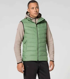Porsche Design Light Packable Vest Dusty Green Fashion