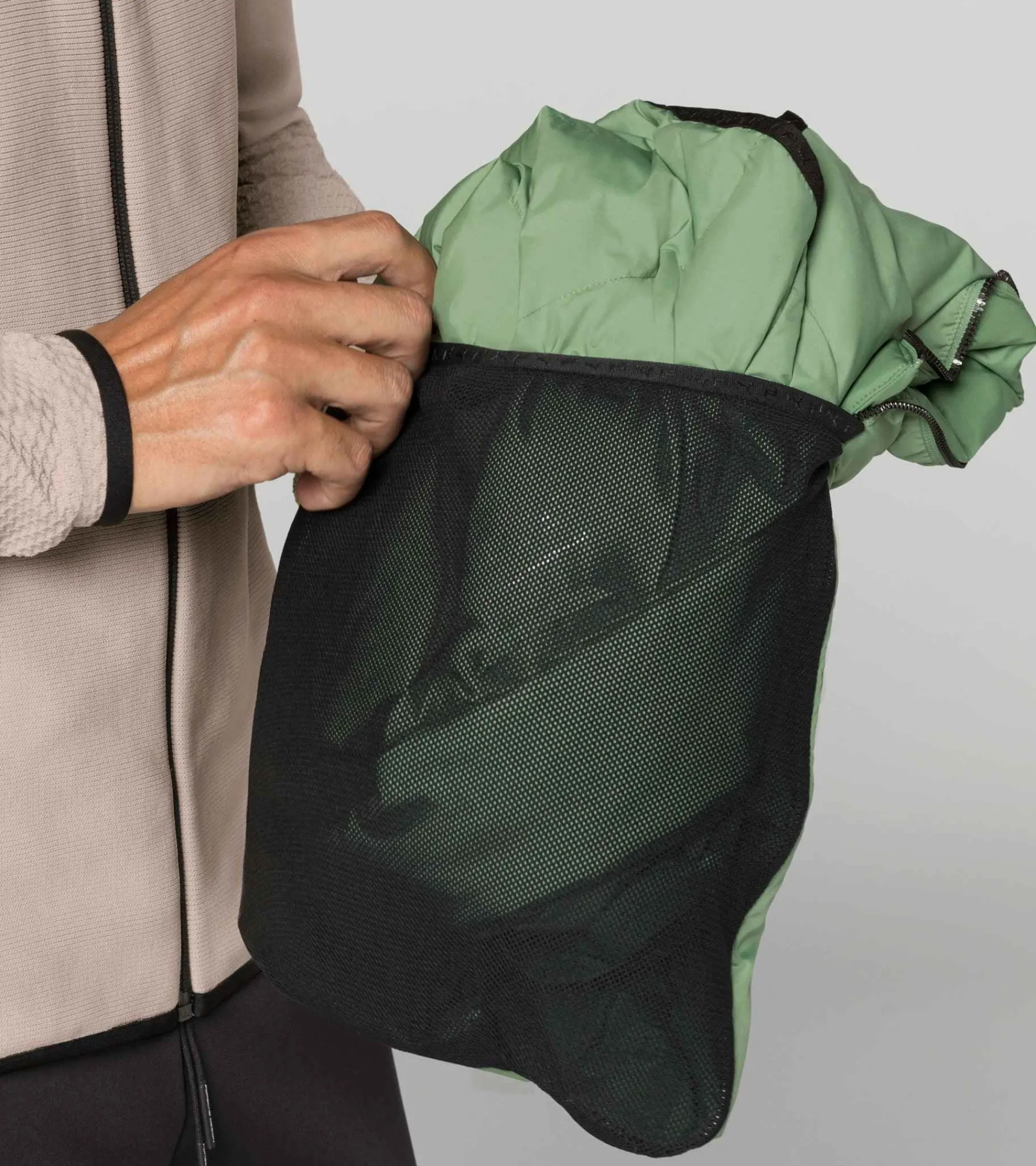 Porsche Design Light Packable Vest Dusty Green Fashion