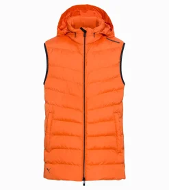 Porsche Design Light Packable Vest Fire Cracker Orange Best Sale