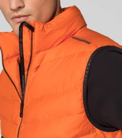 Porsche Design Light Packable Vest Fire Cracker Orange Best Sale