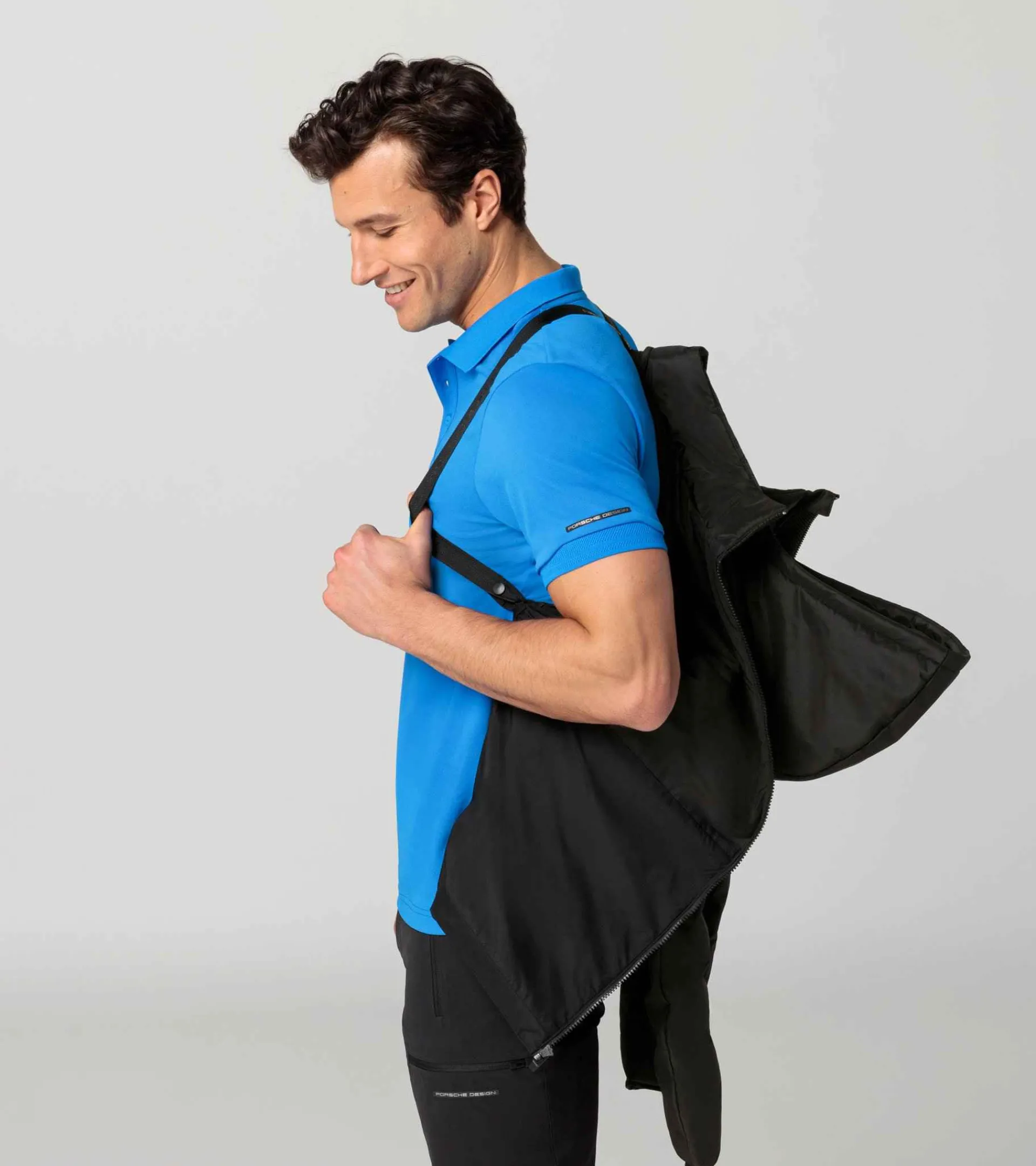 Porsche Design Padded Jacket Black Flash Sale