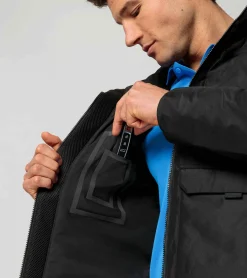 Porsche Design Padded Jacket Black Flash Sale