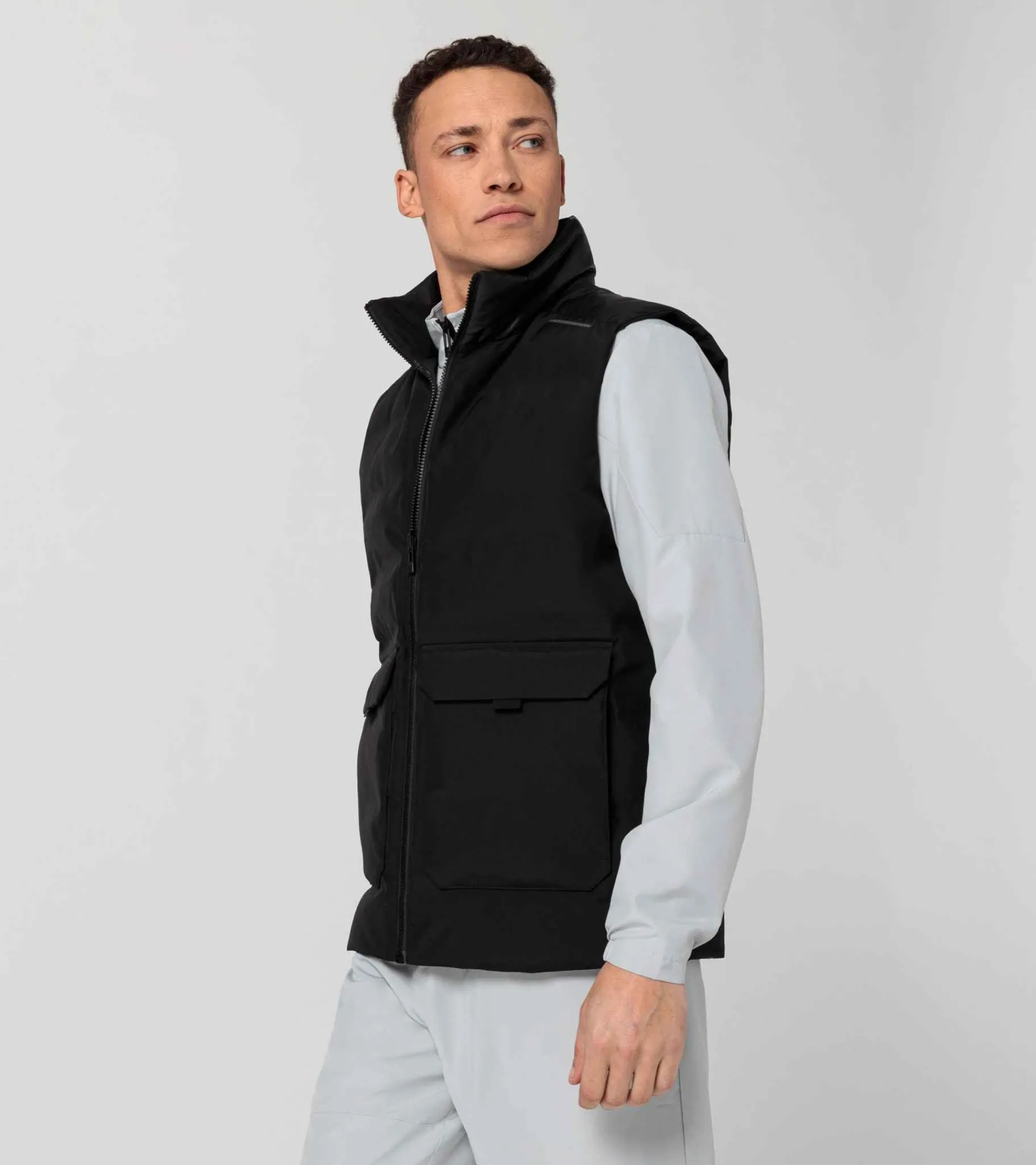 Porsche Design Padded Vest Black Outlet