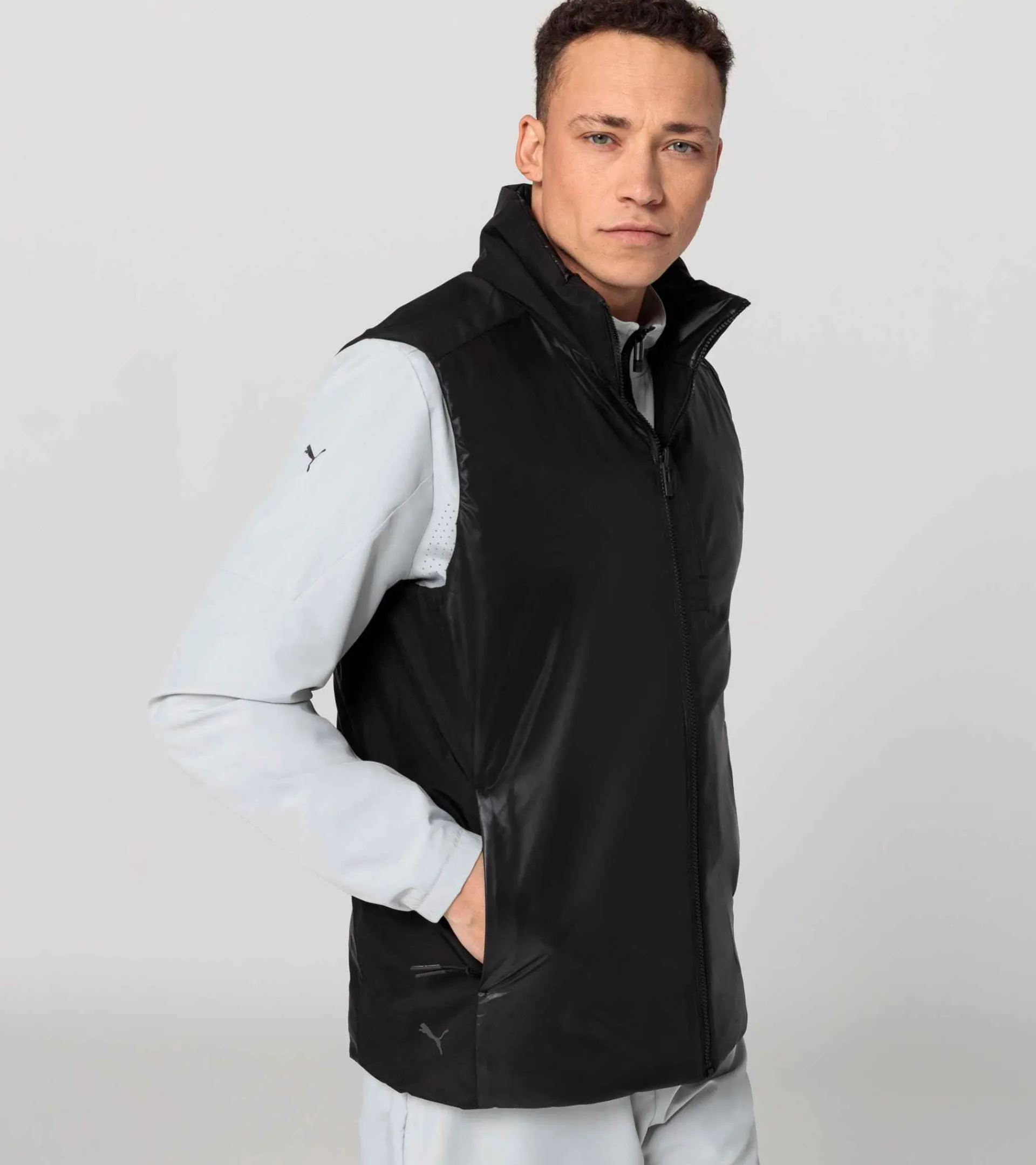 Porsche Design Padded Vest Black Discount