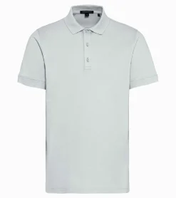 Porsche Design Pd Icon Polo Shirt Ash Gray New