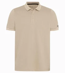 Porsche Design Polo Para Homem Putty Beige Outlet