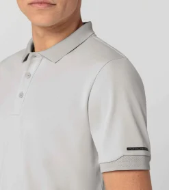 Porsche Design Polo Para Homem Ash Grey Flash Sale