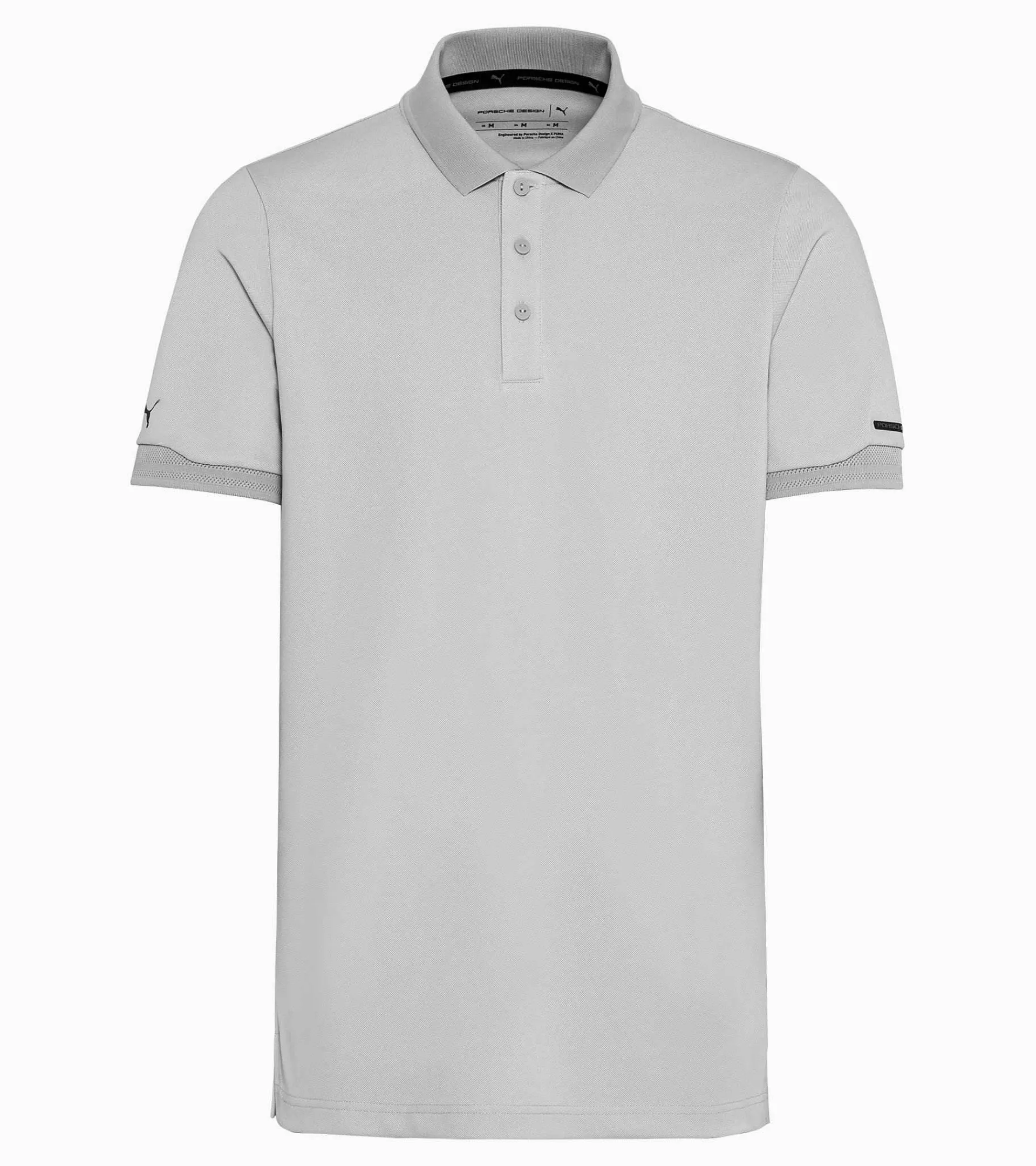 Porsche Design Polo Para Homem Ash Grey Flash Sale