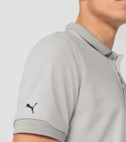 Porsche Design Polo Para Homem Ash Grey Flash Sale