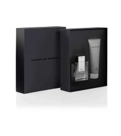 Porsche Design Pure Gift Set Eau De Toilette & Hair & Body Shampoo Grey/Black Hot
