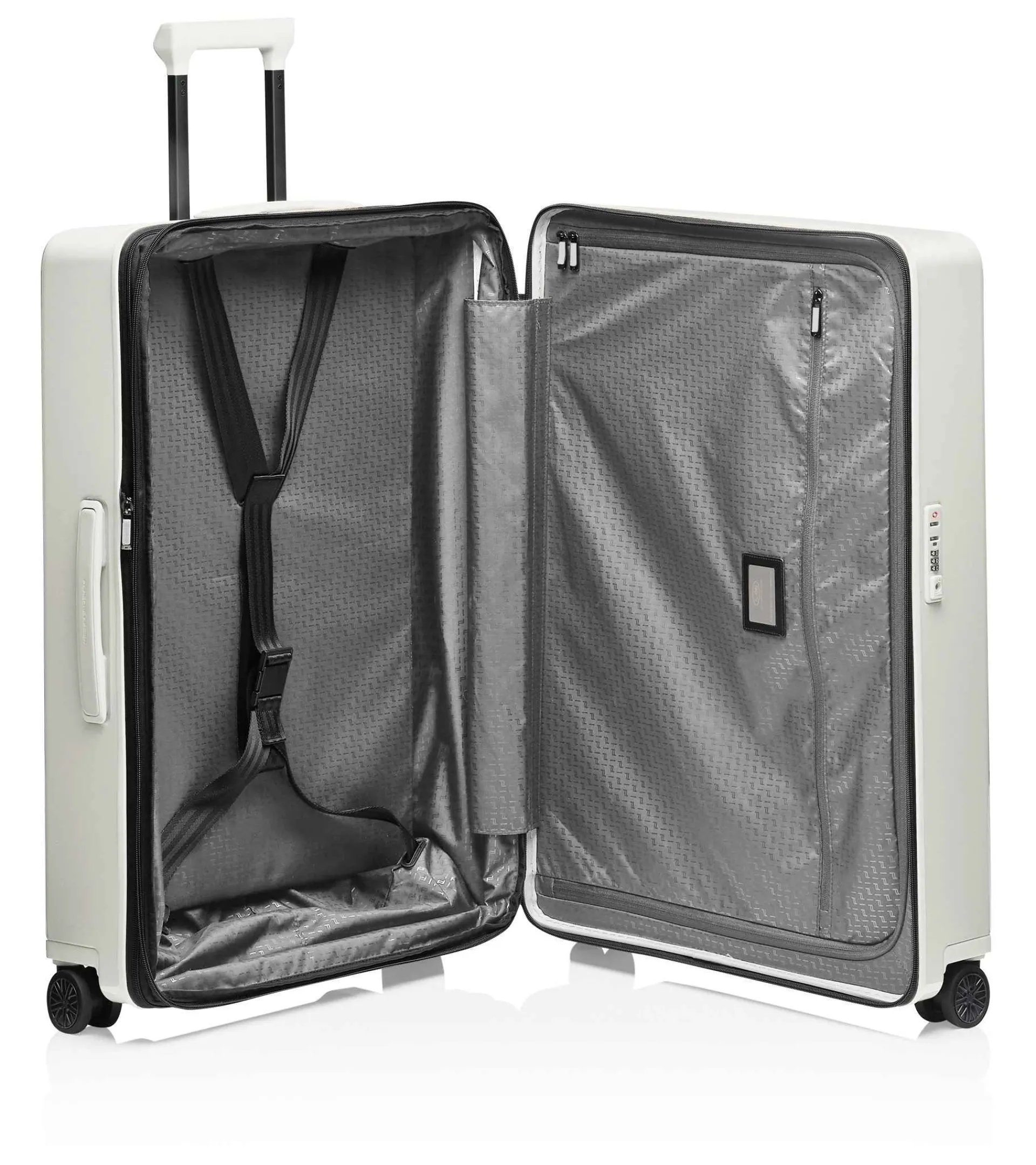 Porsche Design Roadster Hardcase 4W Trolei L White Hot