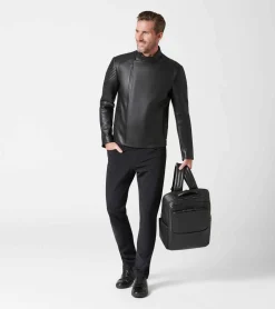 Porsche Design Roadster Leather Mochila L Black Cheap