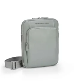Porsche Design Roadster Leather Shoulderbag S Grey Clearance