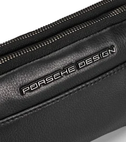 Porsche Design Roadster Leather Travel Pouch Black Sale