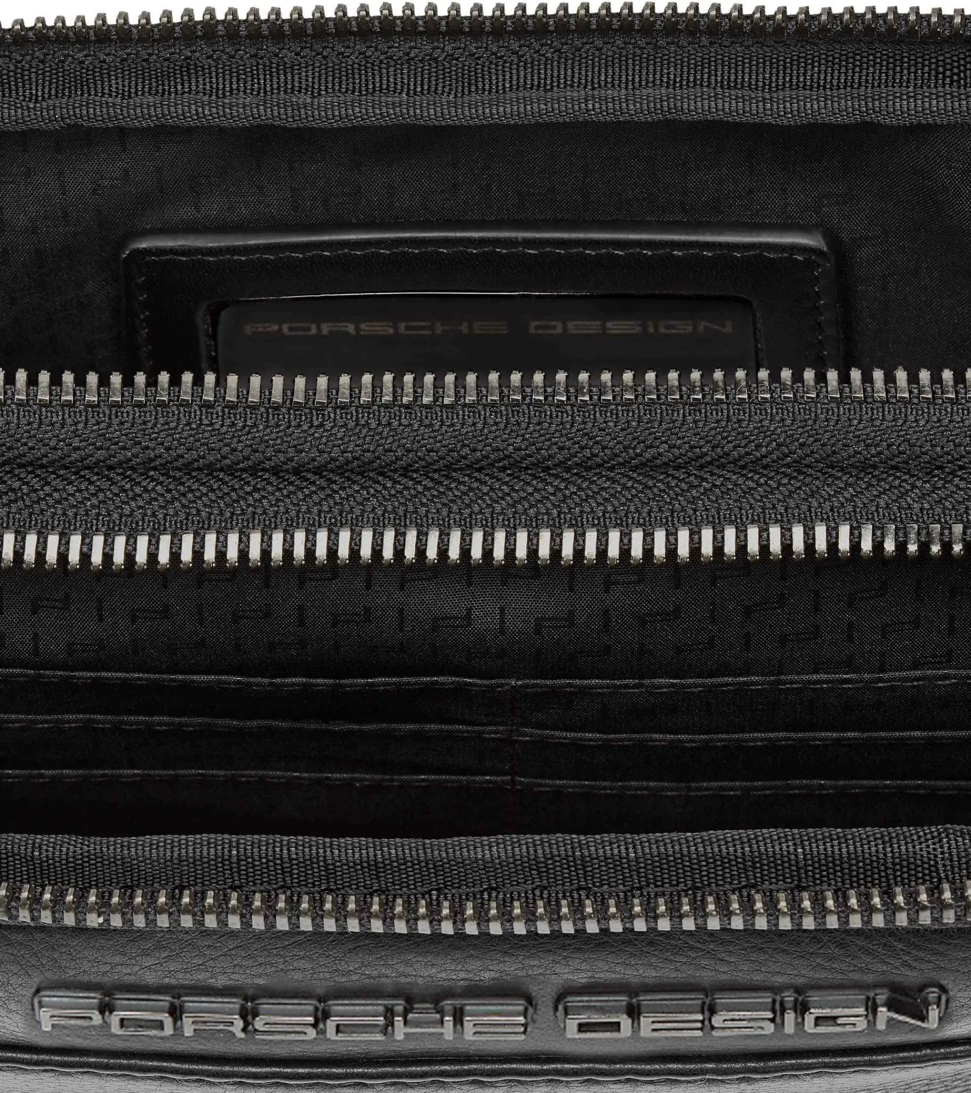 Porsche Design Roadster Leather Travel Pouch Black Sale