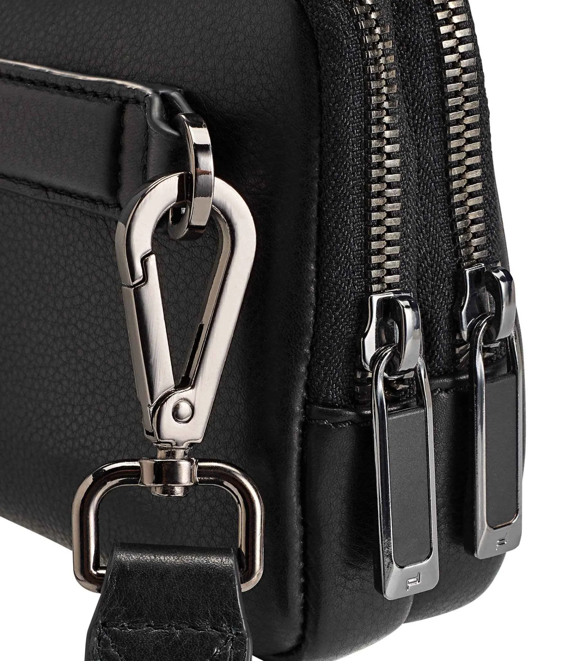 Porsche Design Roadster Leather Travel Pouch Black Sale