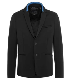 Porsche Design Striped Detailed Driving Knit Blazer Jet Black Flash Sale