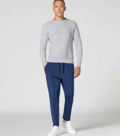 Porsche Design Sueter Com Logotipo Jacquard Bright White Melange Sale