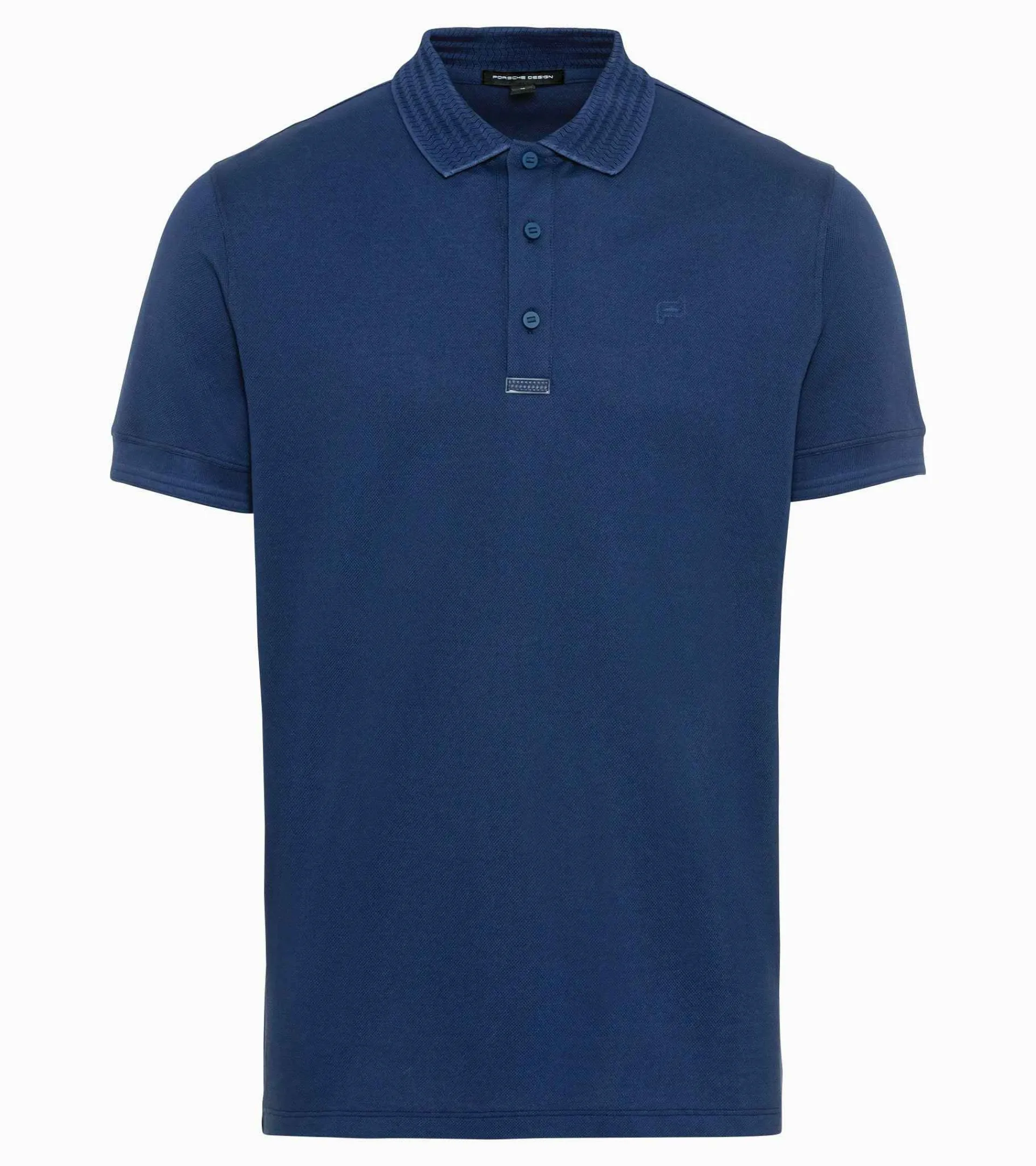 Porsche Design Tecflex Polo Shirt Blue Depths Clearance