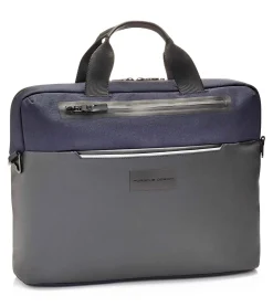 Porsche Design Urban Eco Briefcase M Dark Blue New