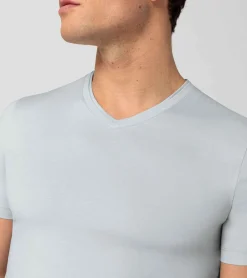 Porsche Design V-Neck T-Shirt Ash Gray Online
