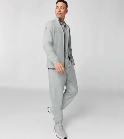 Porsche Design Woven Tech Jacket Ash Grey Fashion