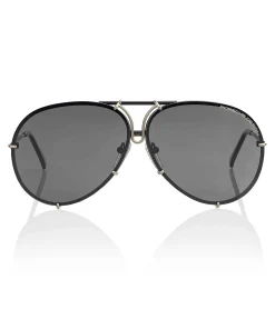 Porsche Design 50Y Óculos De Sol P´8478 (O) Black, Platinum Grey Flash Sale